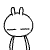 White Rabbit Smilies (19) Smiley – White Rabbit